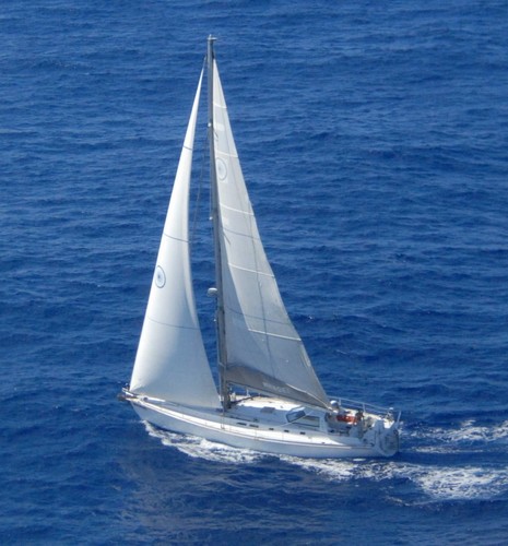 Dilip Donde sailing Mhadei.JPG © SW